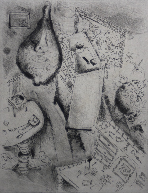 Marc Chagall Gogol Dode Zielen Pljoesjkins kamer 01 kopie