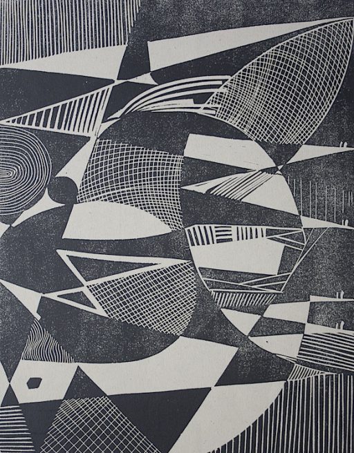 Victor Delhez, Abstracte compositie