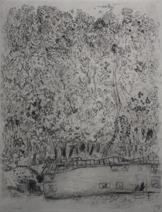 Marc Chagall Gogol Dode Zielen Pljoesjkins oude park 11